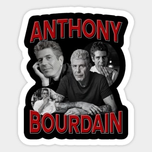 Anthony Bourdain Chef Legend Sticker